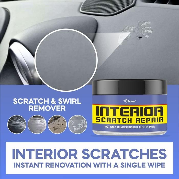 Fezora Car Interior Scratch Repair Cream (100g) – Restore Your Car’s Interior Like New!