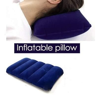 Comfortable Soft Air Travel Pillow – Inflatable Neck & Back Support for Travel & Home