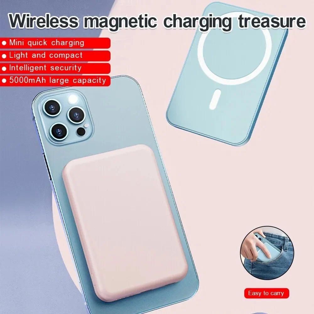 Wireless Magnetic Power Bank – Effortless Charging, Anytime, Anywhere!